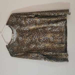Laura animal print top